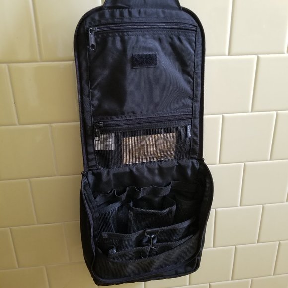 L.L. Bean Bags Ll Bean Black Personal Travel Organizer Toiletry Bag